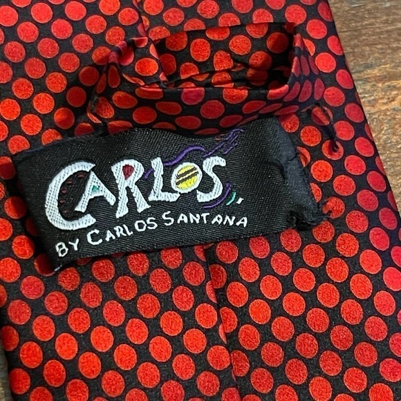 Christian Dior Monsieur & Carlos Santana Lot of 02 Ties - Picture 5 of 7